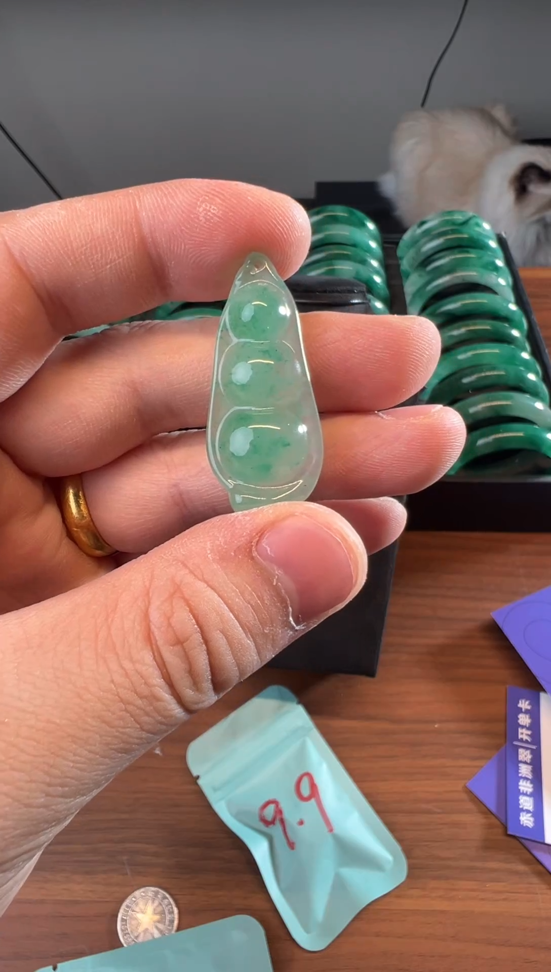 天然A货非洲翠玉石13