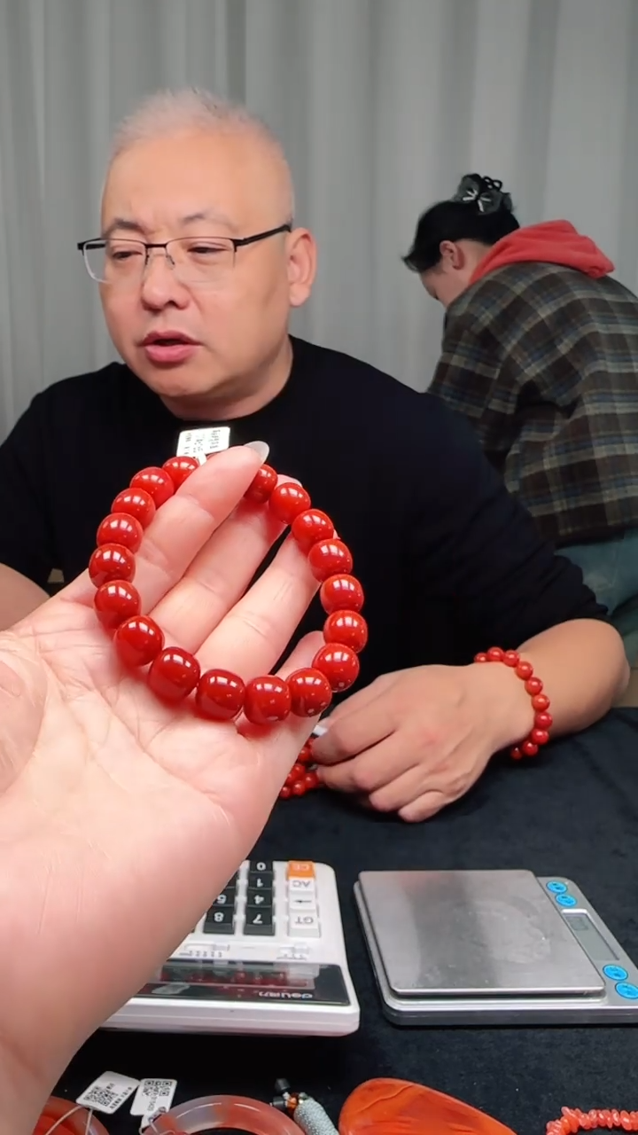 未镶嵌多样性发一件南红玛瑙【高货】锦红11mm保山老型单圈 