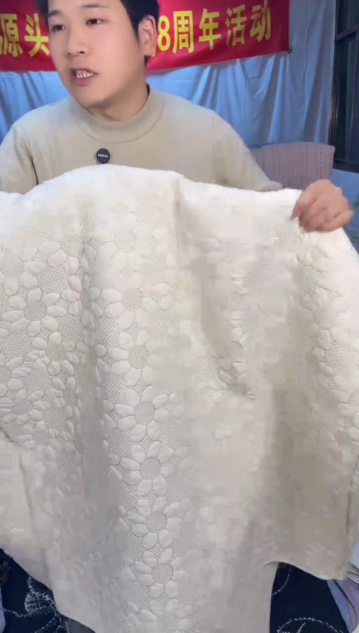 棉向日葵180*200纯棉单床盖