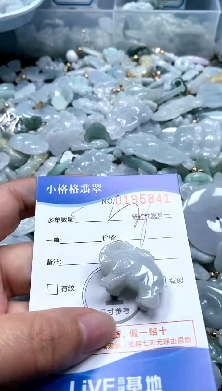 【闪购商品】翡翠颈饰未镶嵌闪购商品0195841
