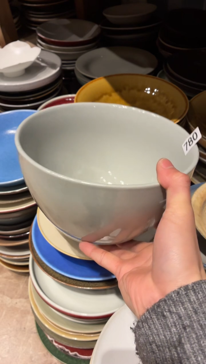 瓷片卿*久780微瑕灰釉鸡盅1个