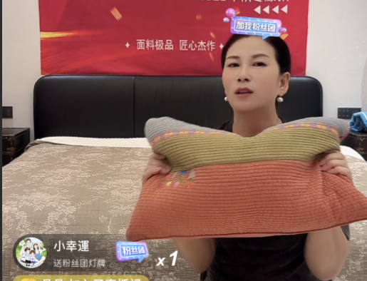 拼色荞麦枕一只