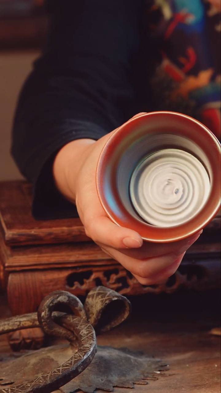 鹿***深老昌号手工手绘茶器