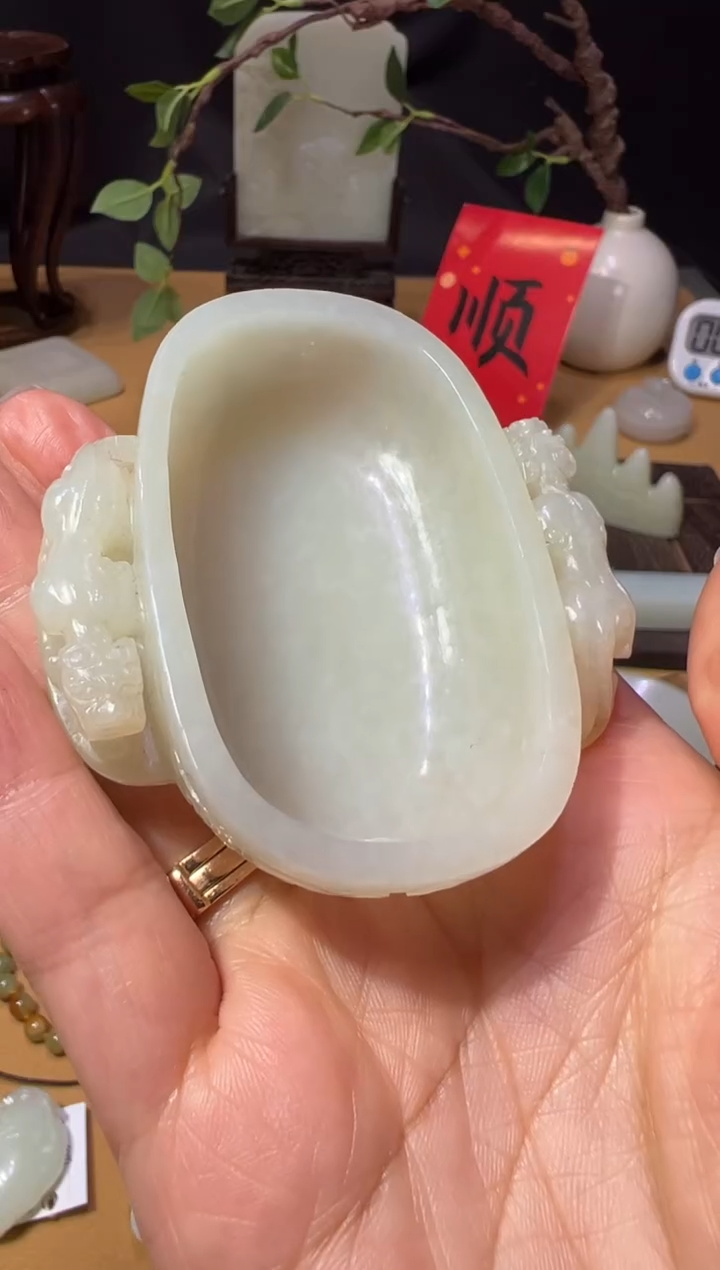 【闪购商品】和田玉山西文物商店文房器