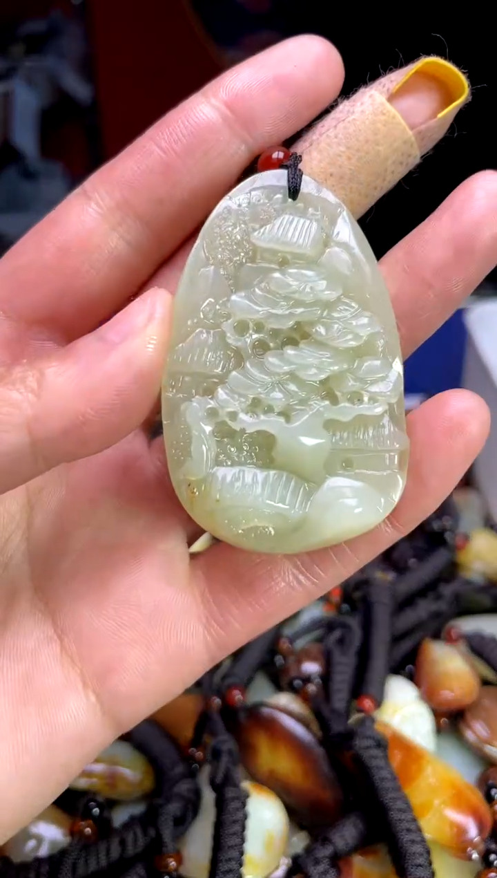 【闪购商品】和田玉颈饰未镶嵌1