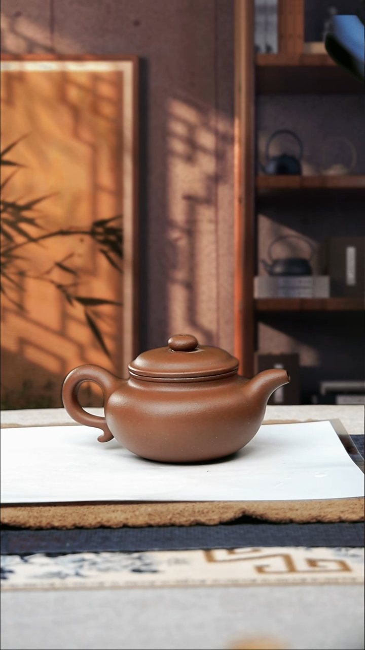 茶壶紫砂飞*紫泥仿古