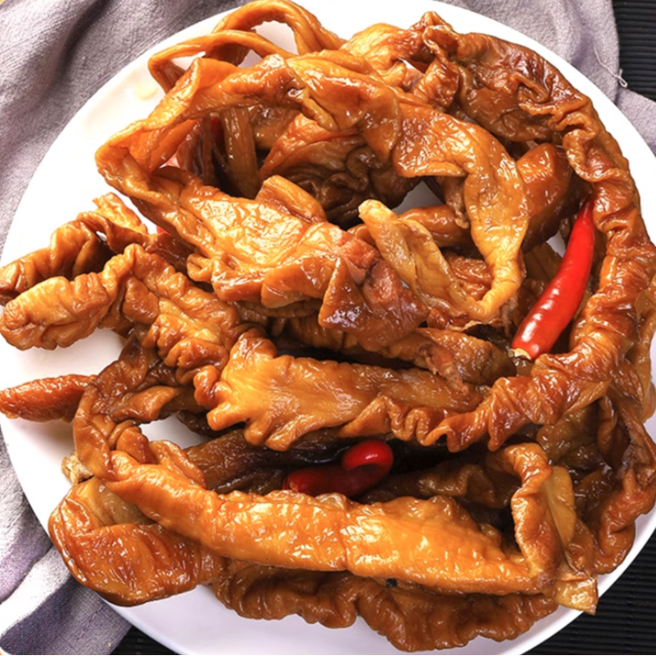 【肥肠 现场称重计量】（七妹）传统手工制作农家柴火烟熏肥肠