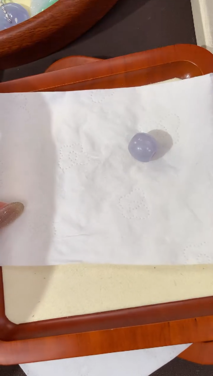 【闪购商品】翡翠颈饰18K金镶嵌天然缅甸a货翡翠