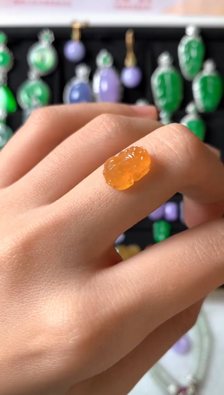 定制翡翠未镶嵌裸石（镶嵌定制）