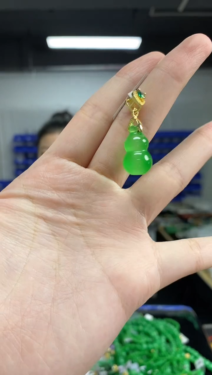 颈饰未镶嵌翡翠闪购链接   多样性发其一颜色微差