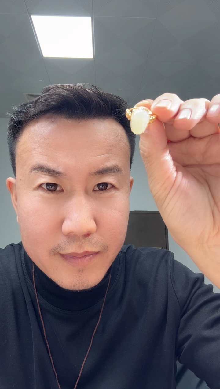 颈饰未镶嵌和田玉【瑞睿珠宝】和田玉貔貅戒指 （多样性发货）