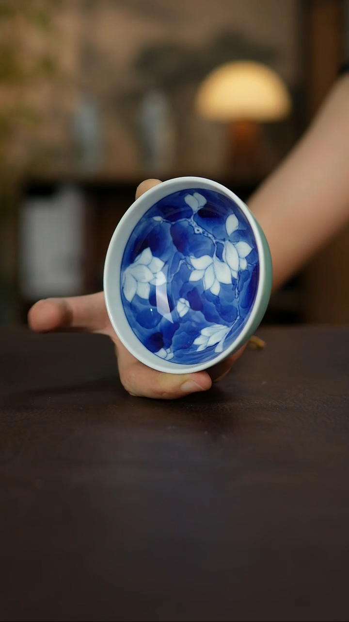 杯景德镇陶瓷杯碗柴烧多人