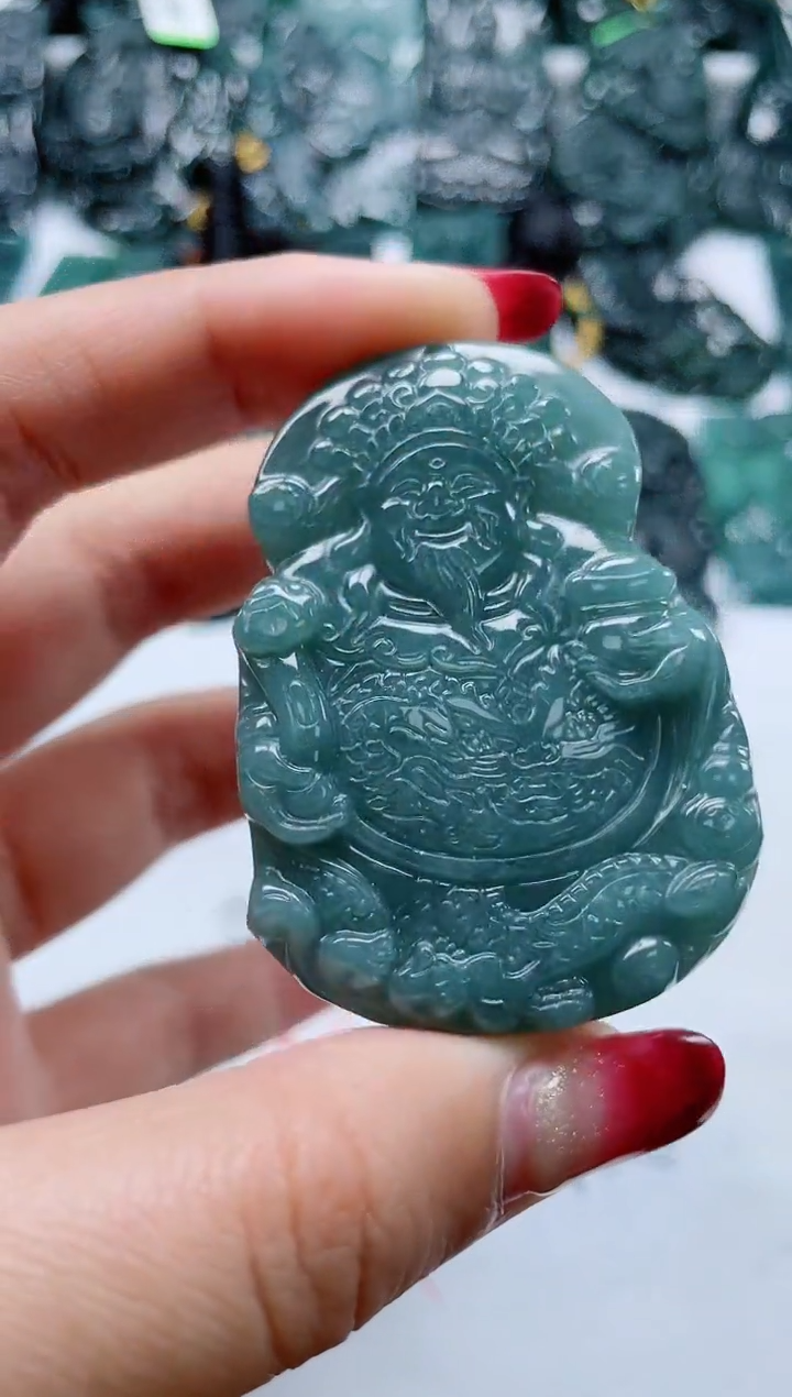 【闪购商品】翡翠颈饰未镶嵌多样性发货一件发货-财神