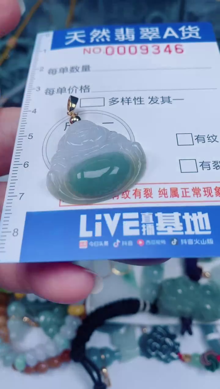 颈饰未镶嵌翡翠00009346