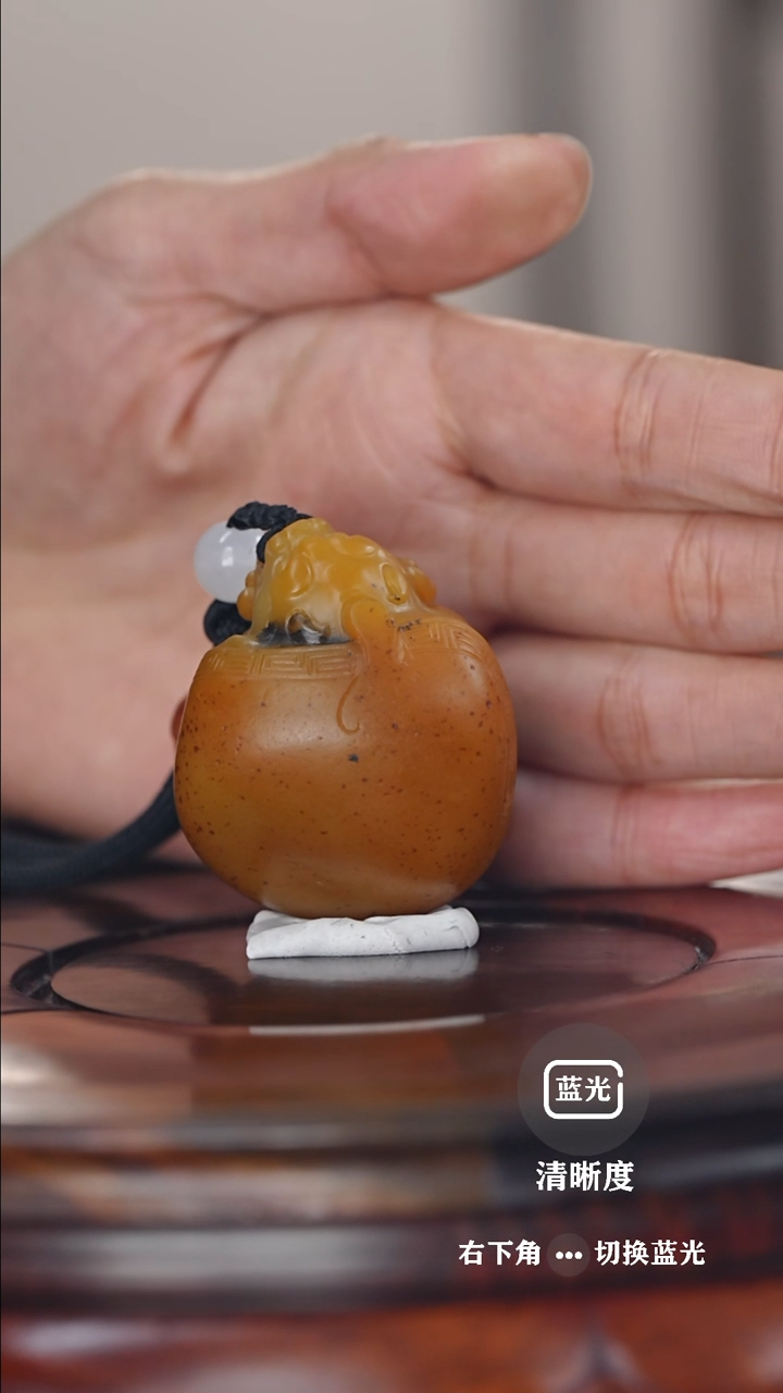 【闪购商品】和田玉挂件未镶嵌龙龟