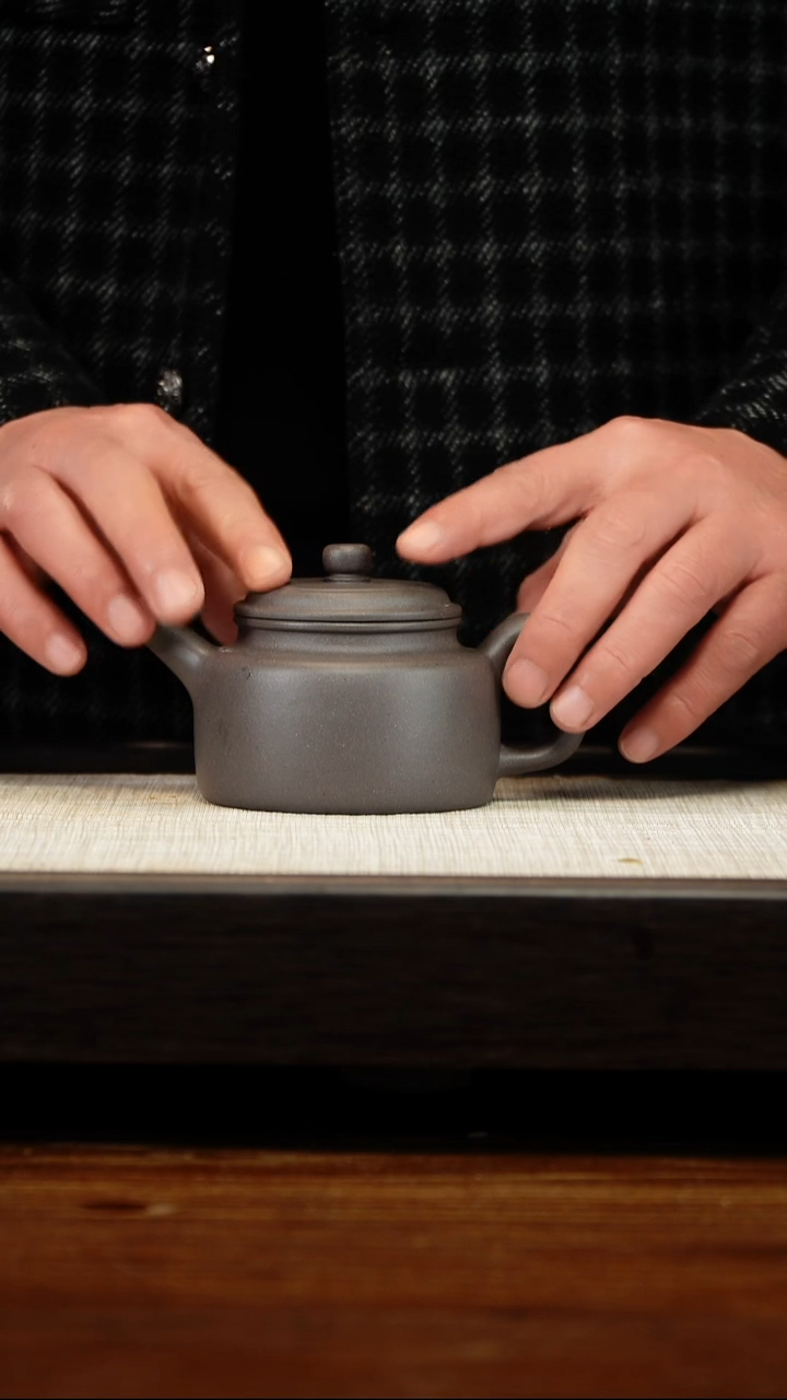茶壶紫砂天青高温德中