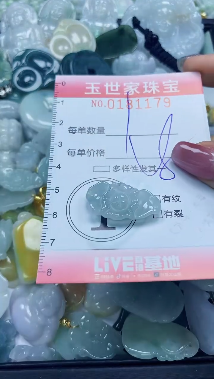 【闪购商品】翡翠颈饰未镶嵌闪购0181179