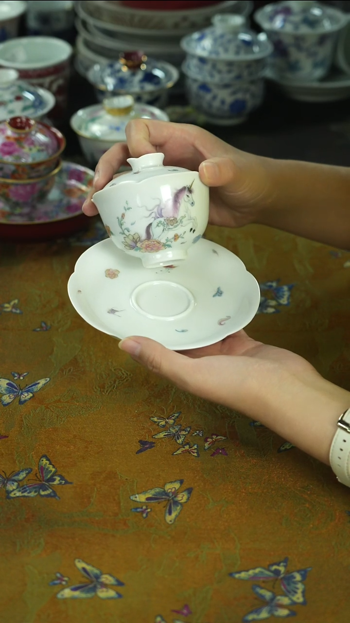 炸茶具 天冷了 围炉煮茶中~~