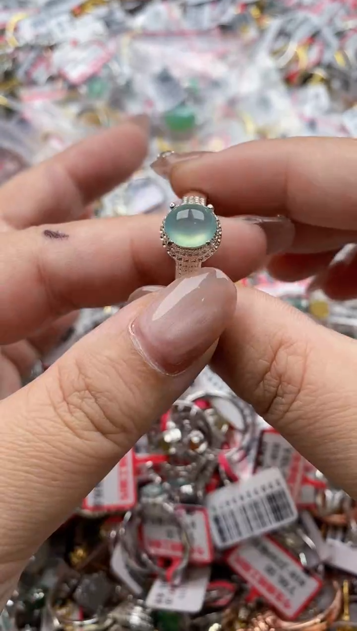 【闪购商品】翡翠戒指未镶嵌444444---65