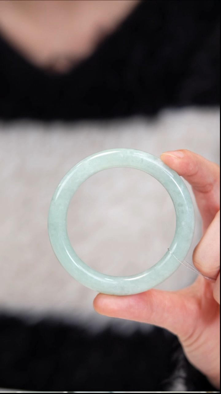 未镶嵌手镯翡翠圆条L1078