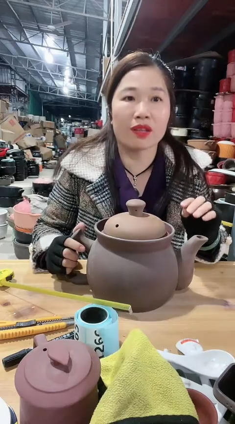 瑕疵养生壶紫砂。。