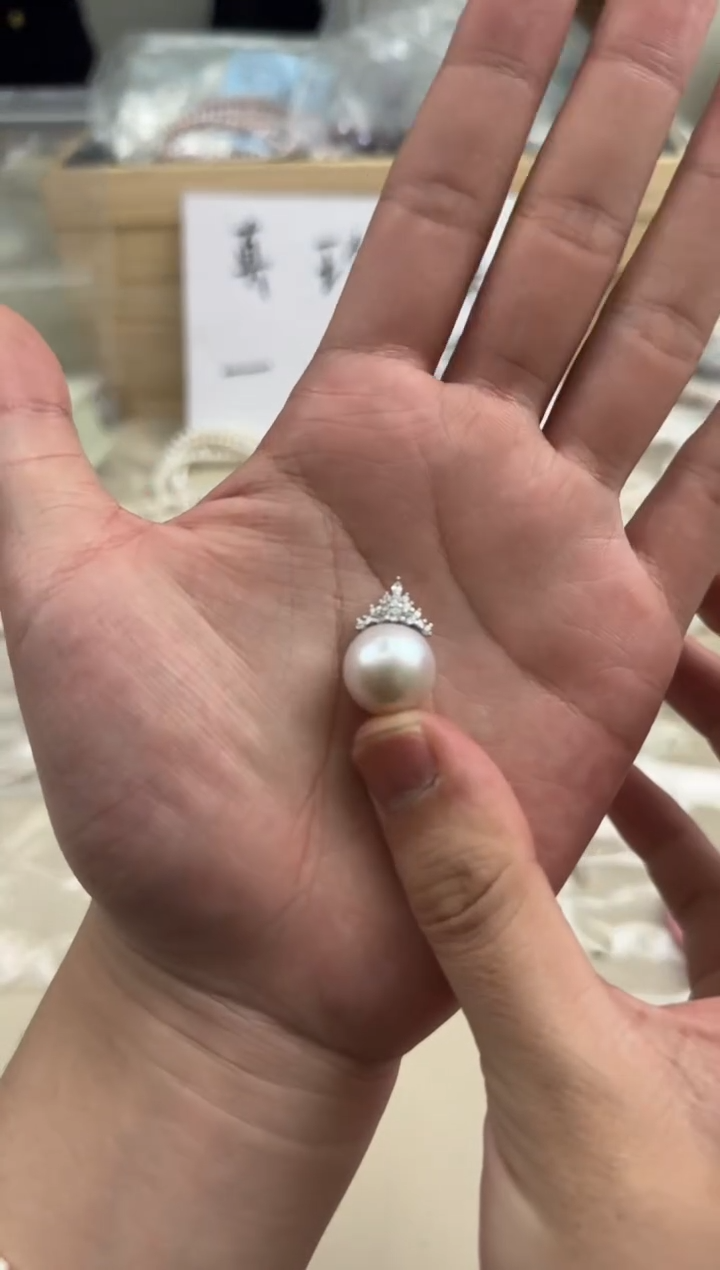 【闪购商品】淡水珍珠1银S925镶嵌1111