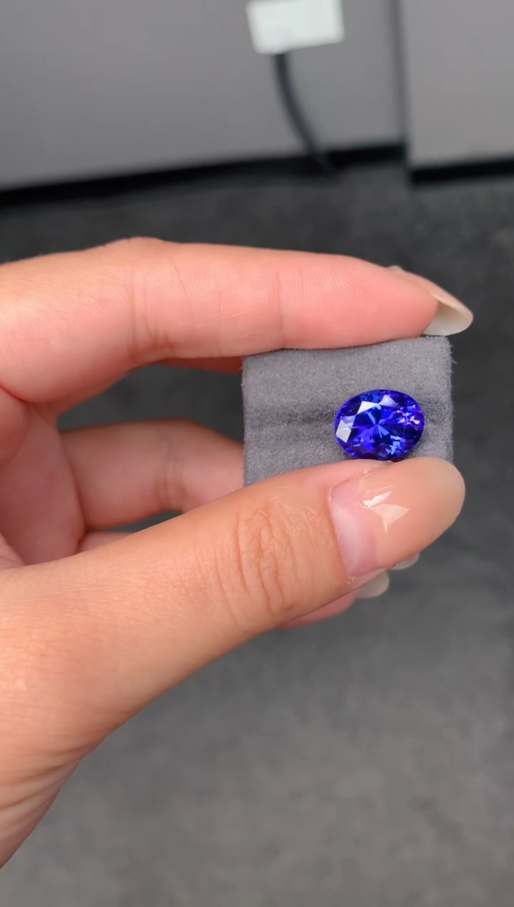 【闪购商品】坦桑石裸石未镶嵌7ct坦桑石