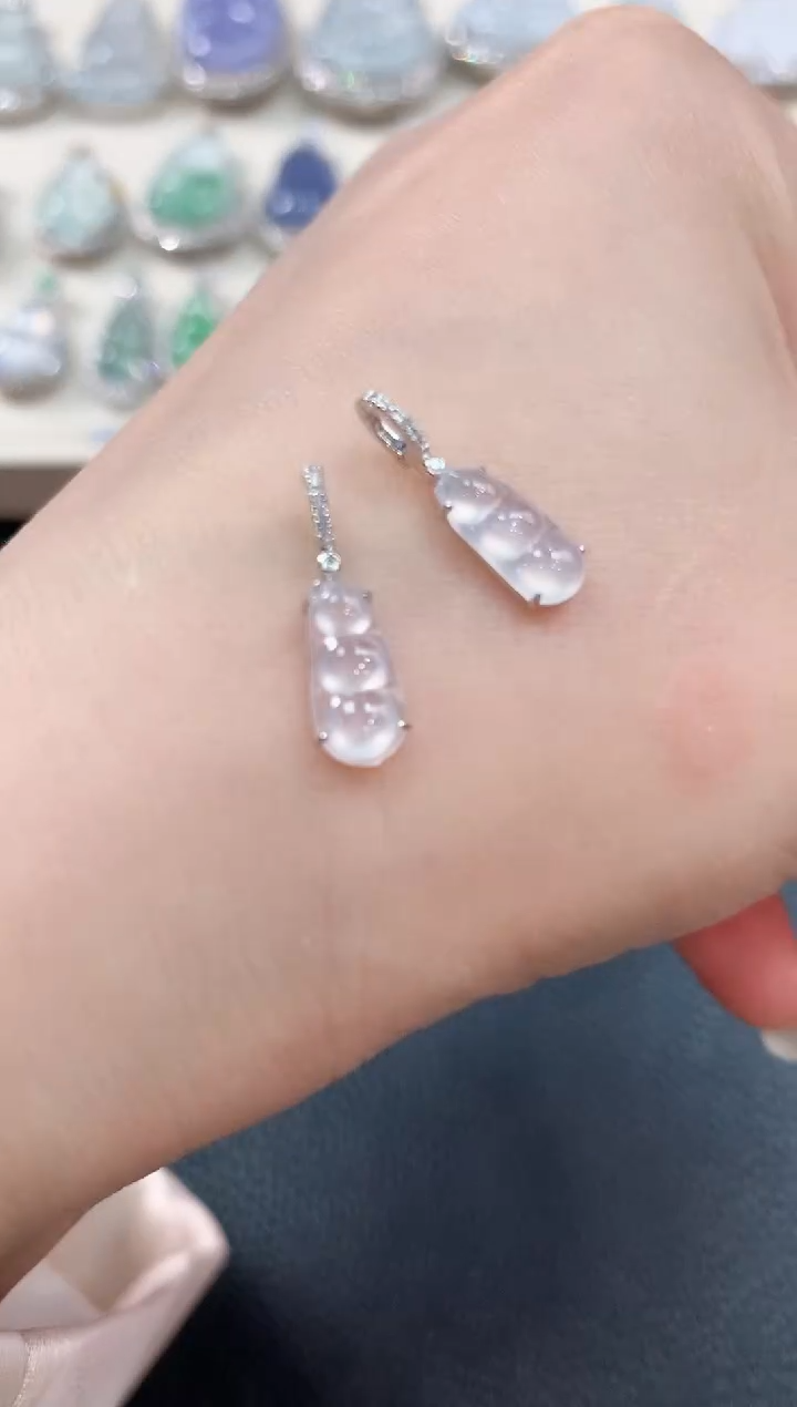 【闪购商品】翡翠吊坠(不含链)18K金镶嵌v2多样性一件发货