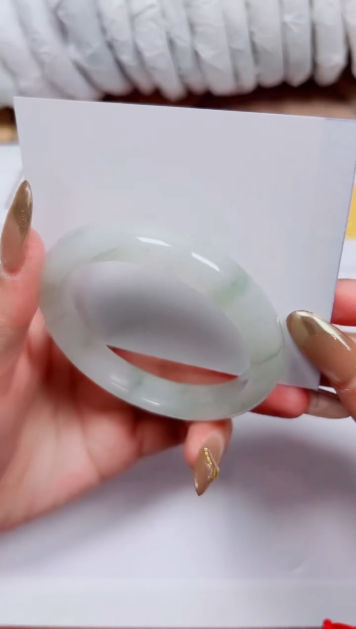 【闪购商品】石英质玉手镯未镶嵌K152-53.5