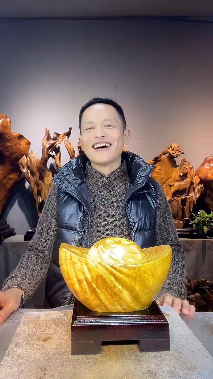 金丝楠跟****？小叶桢楠随行摆件10