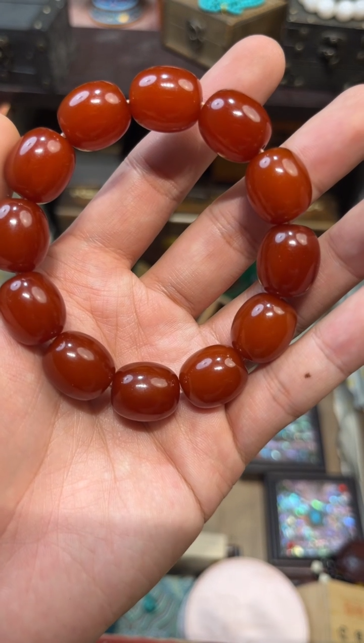 未镶嵌蜜蜡裸石Q刘哥高端专属精品68