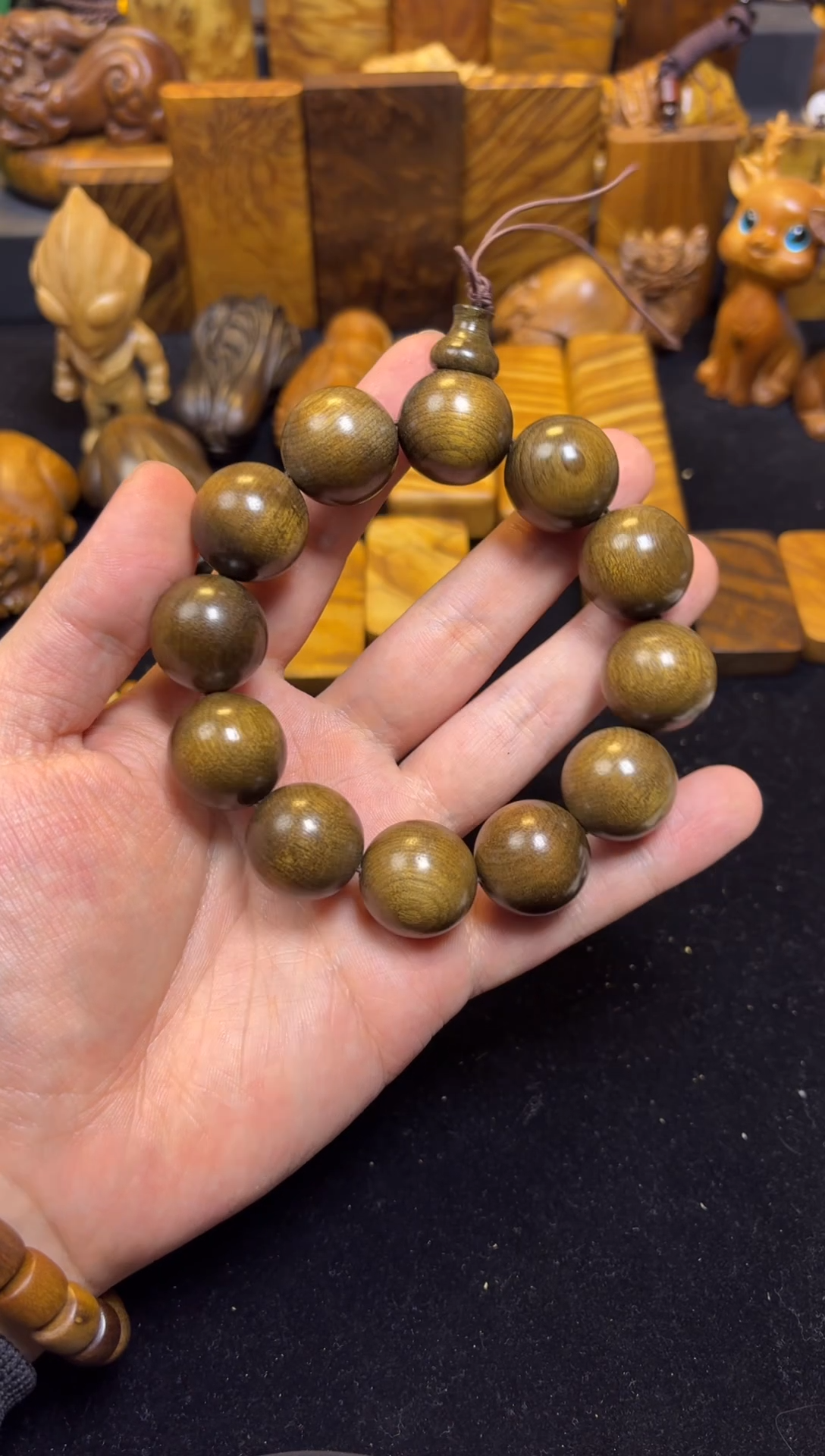【闪购商品】楠木（金丝楠）其他2.0阴沉绿手串26
