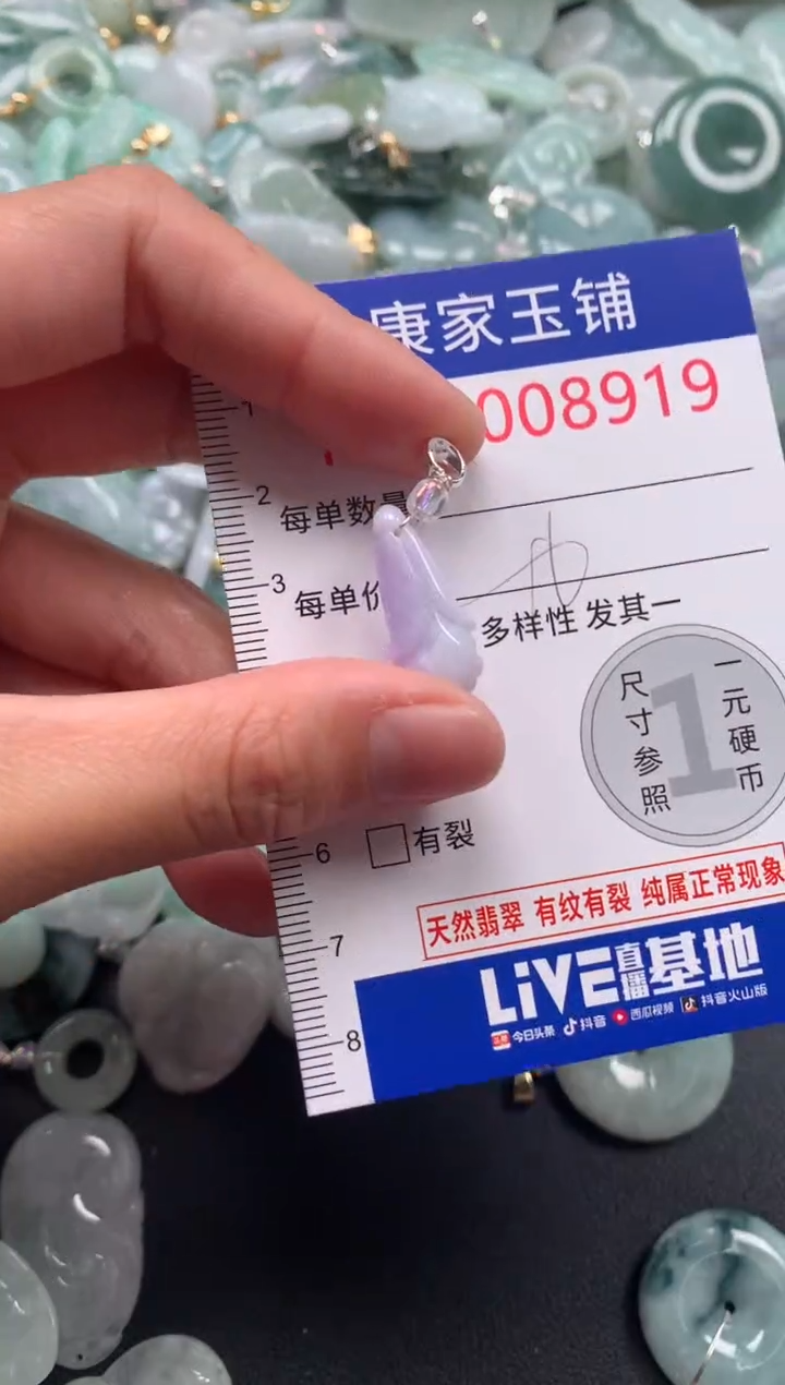 颈饰未镶嵌翡翠8919