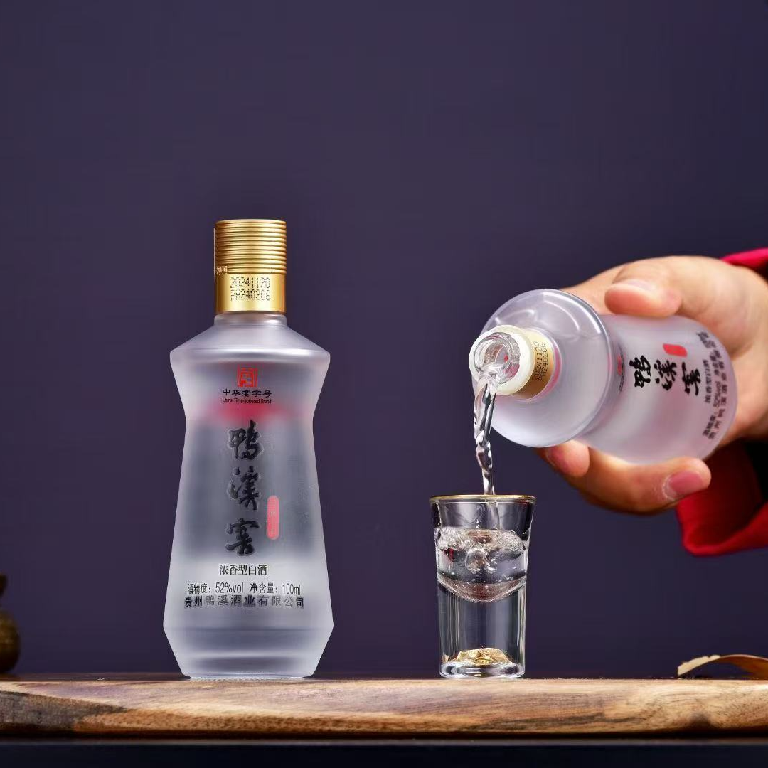 鸭溪窖纯酿小酒 浓香型优级白酒52度100ml