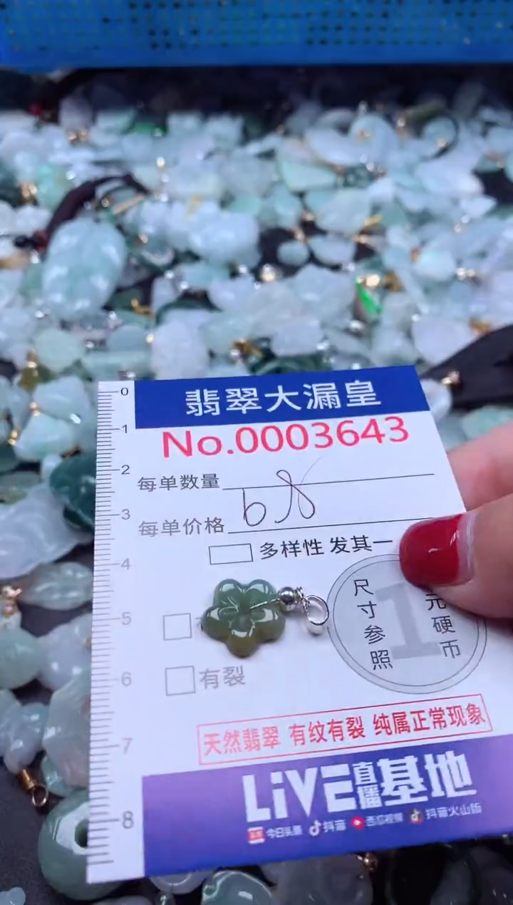 颈饰未镶嵌翡翠3643