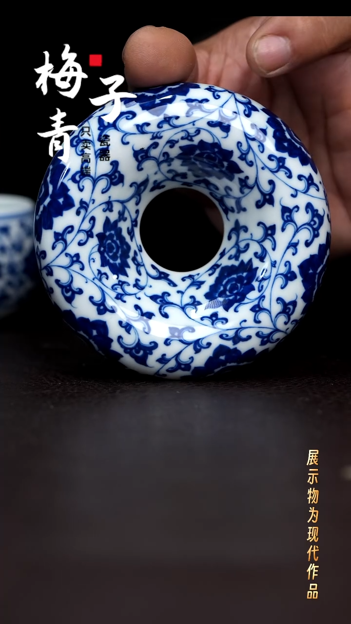 杯子陶景德镇瓷器全手工手绘！