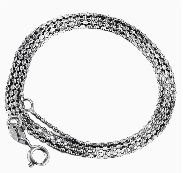 珠珠链925银+45cm