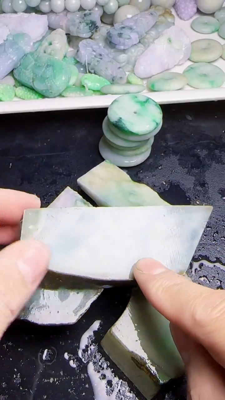 颈饰未镶嵌翡翠分**活163