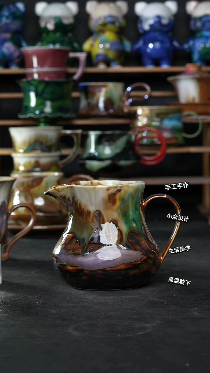 设计师款景德镇森涩手创陶瓷（食品级）809