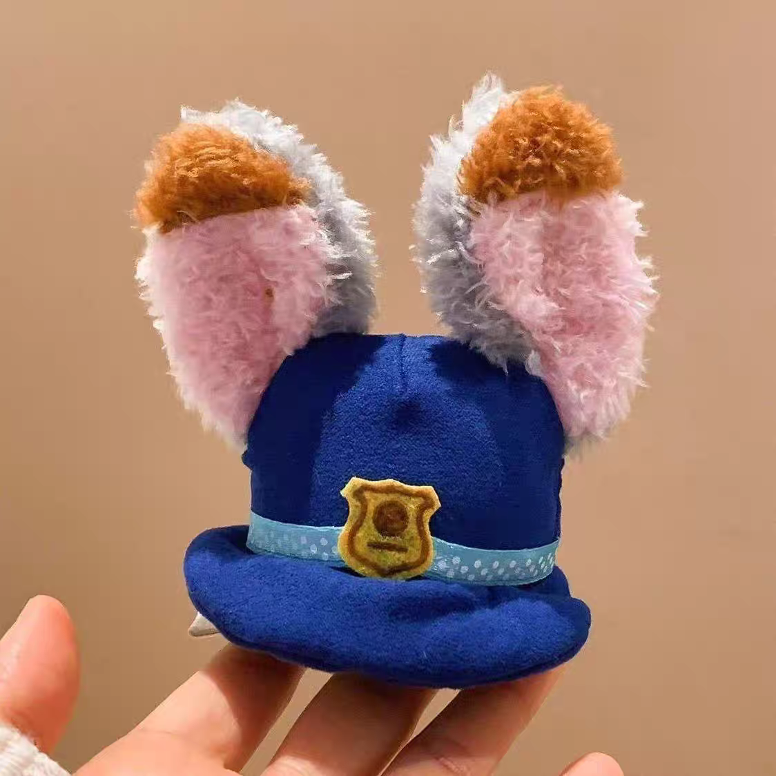 ET【WW-19510】帽子压夹发圈同款儿童小兔子配饰发绳发饰