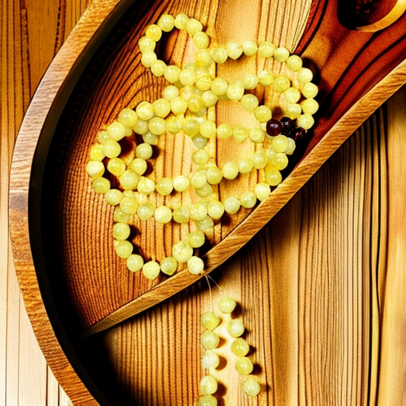 白花骨瓷白蜜蜡108串 直播甄选