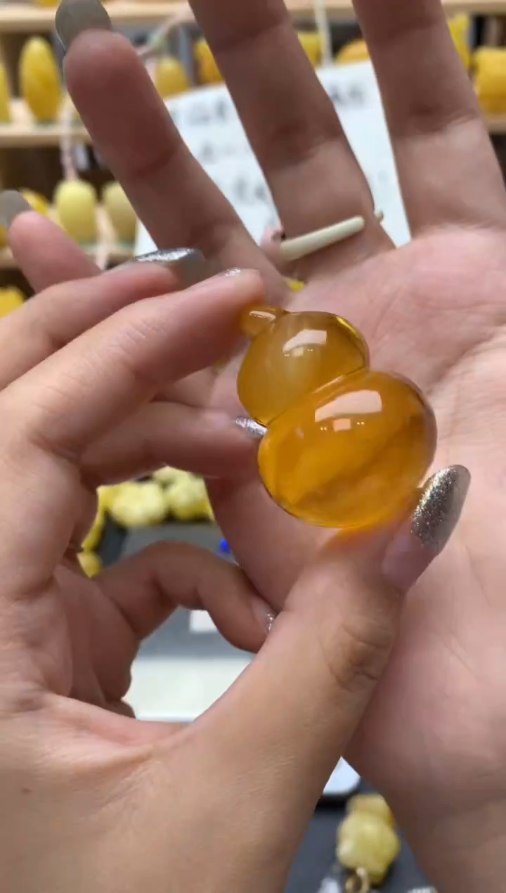 未镶嵌琥珀珠宝奇石044琥珀蜜蜡花粉