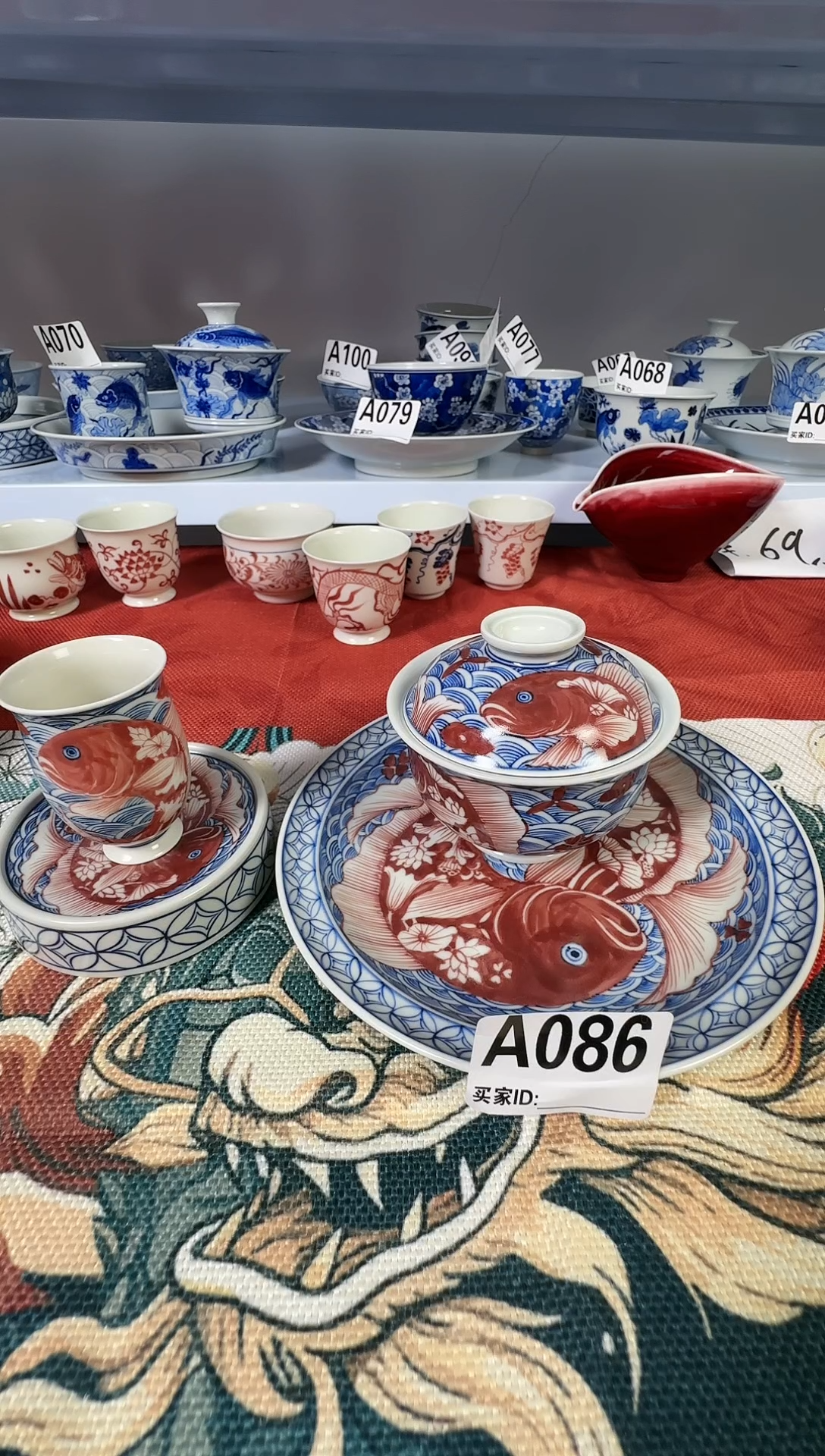 【闪购商品】景德镇手工手绘陶瓷茶具