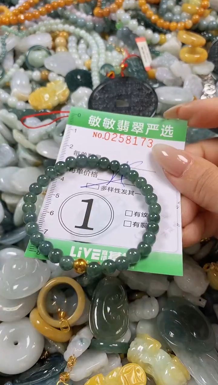 翡翠未镶嵌颈饰闪购0258173多样性发其一