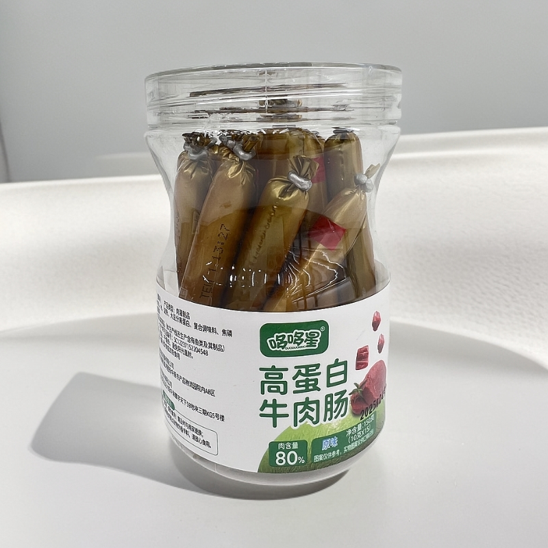 【哆哆星】高蛋白牛肉肠 肉含量80%HY
