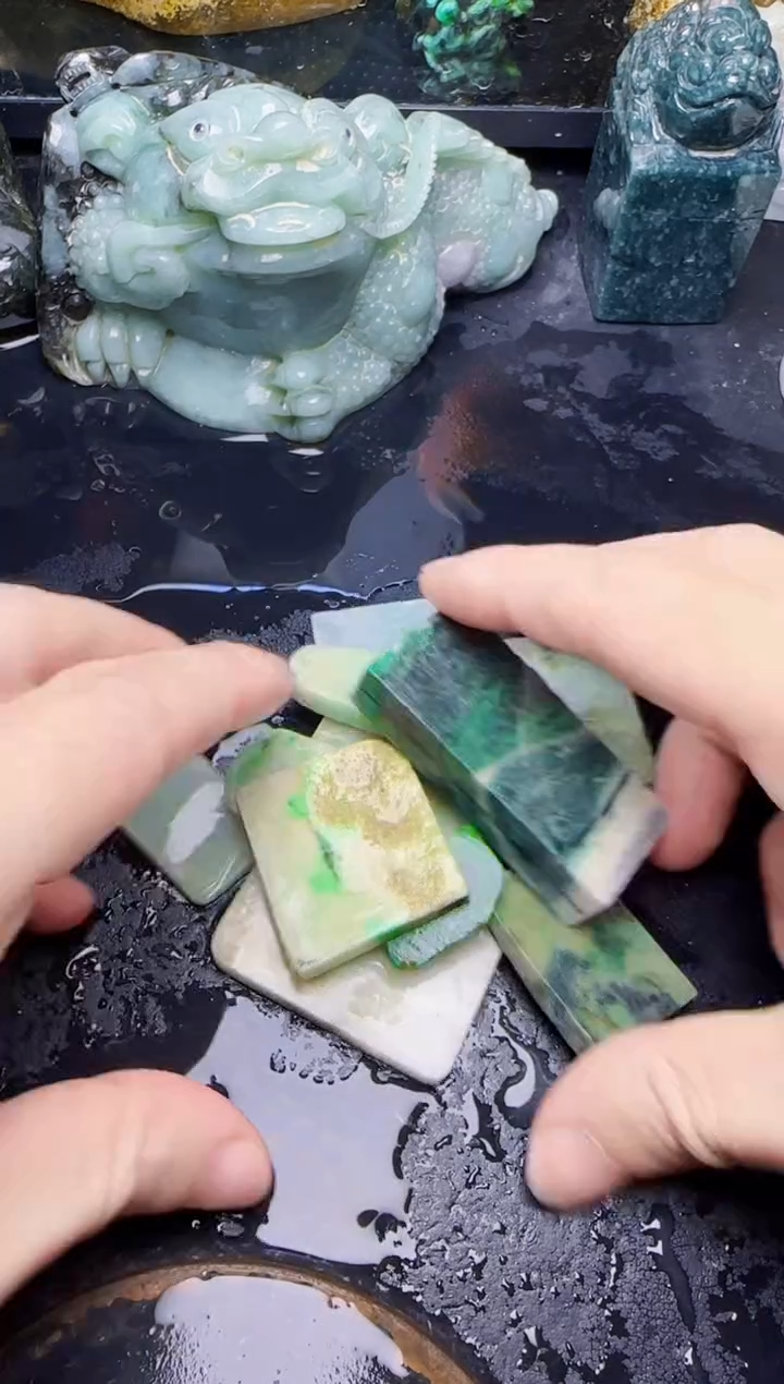 颈饰未镶嵌翡翠36