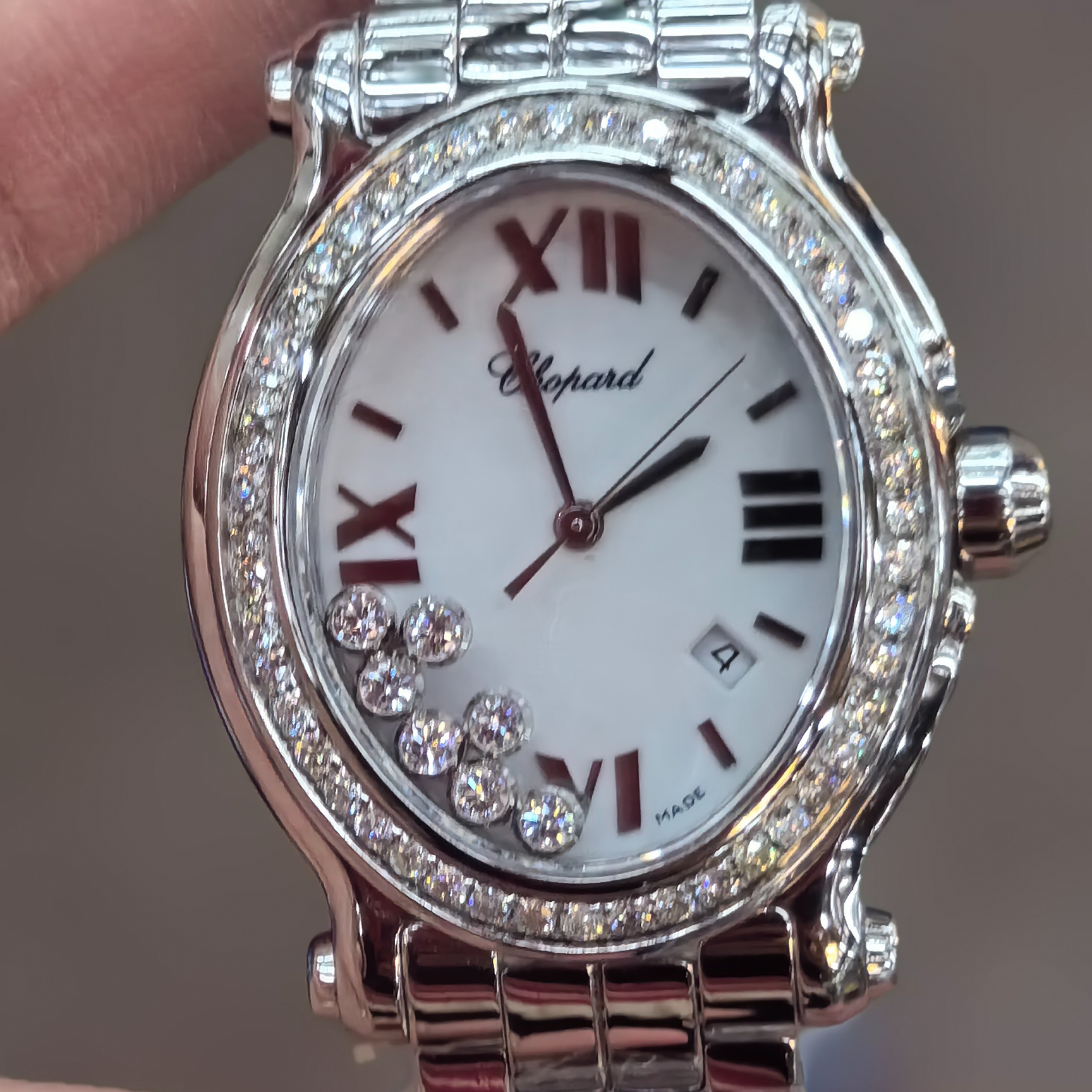 99新 Chopard/萧邦 表展 快乐钻系列278546-3003腕表/WHP033509