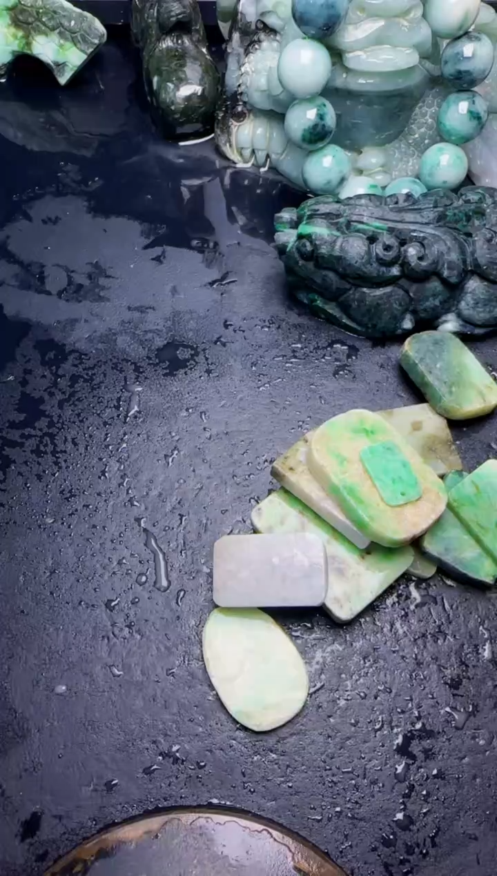 颈饰未镶嵌翡翠65