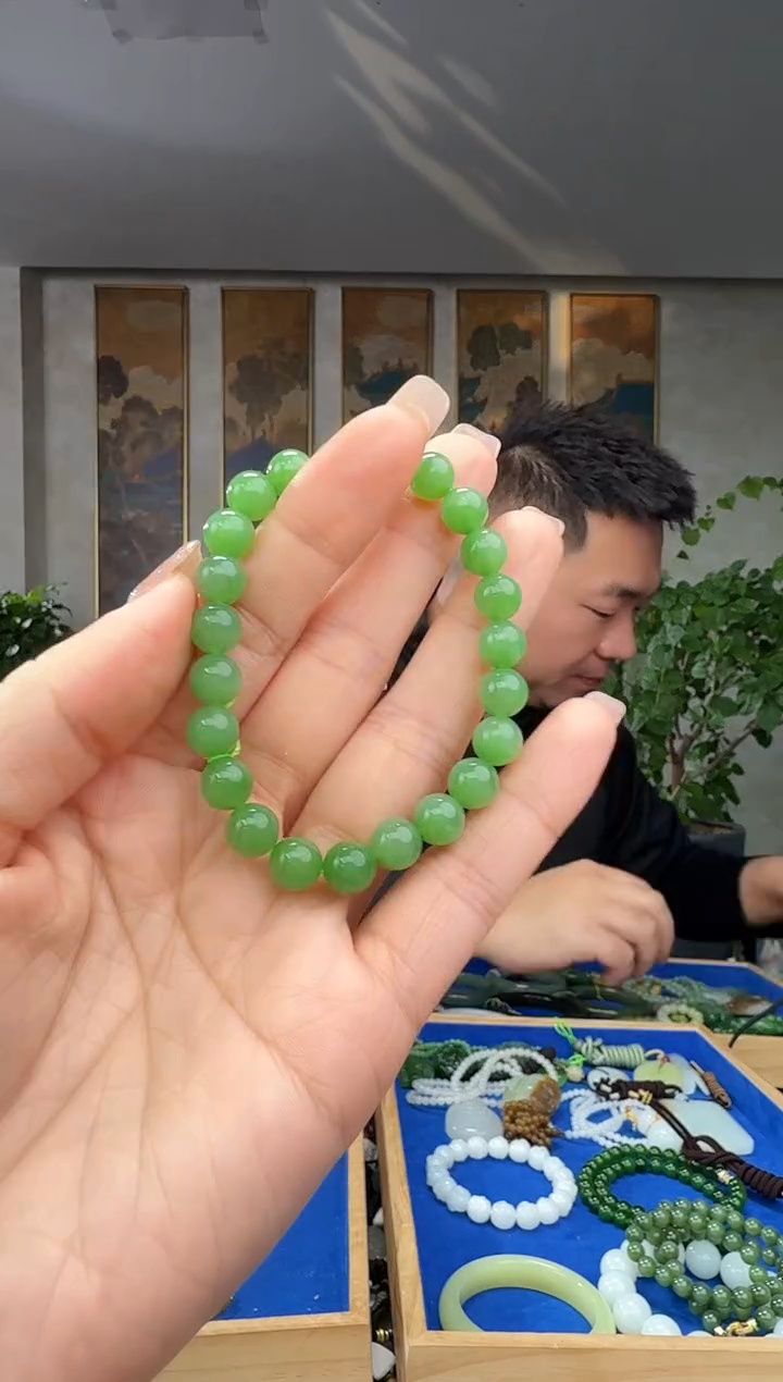 颈饰未镶嵌和田玉拍一发一