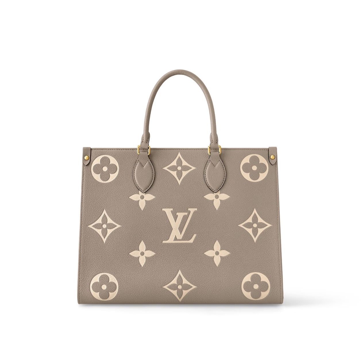 99新 LouisVuitton/路易威登 茜茜/onthego中号大象灰芯片款